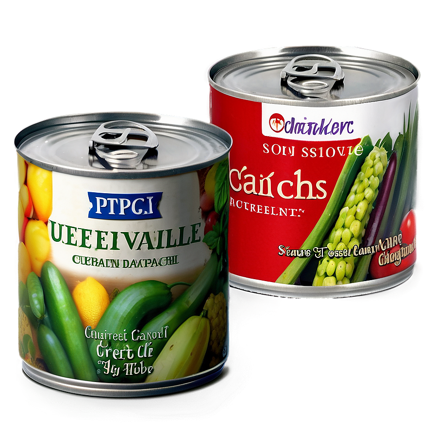 Organic Canned Vegetables Png 06132024