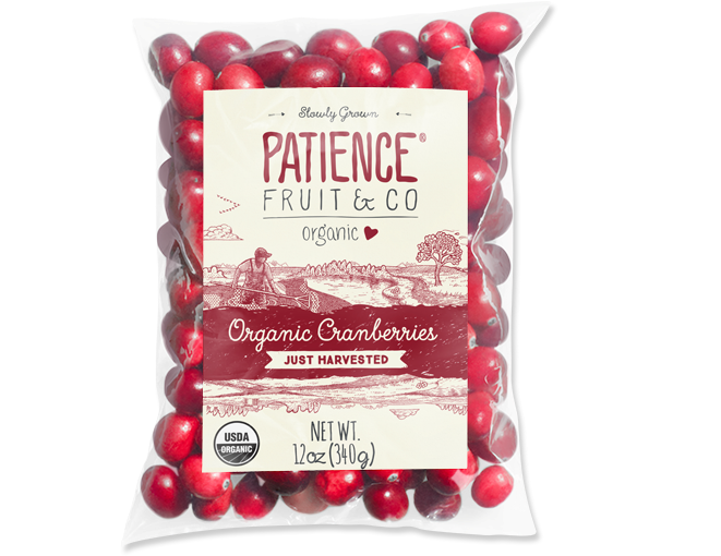 Organic Cranberries Packaging Design