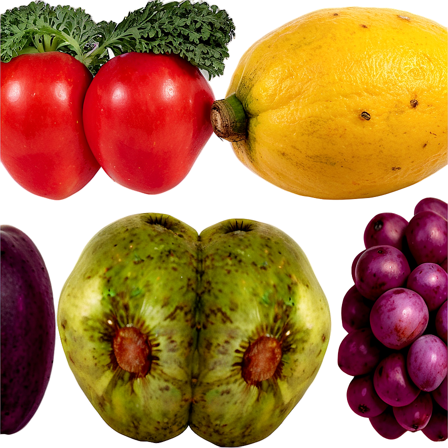 Organic Fruits Vegetables Png 06252024