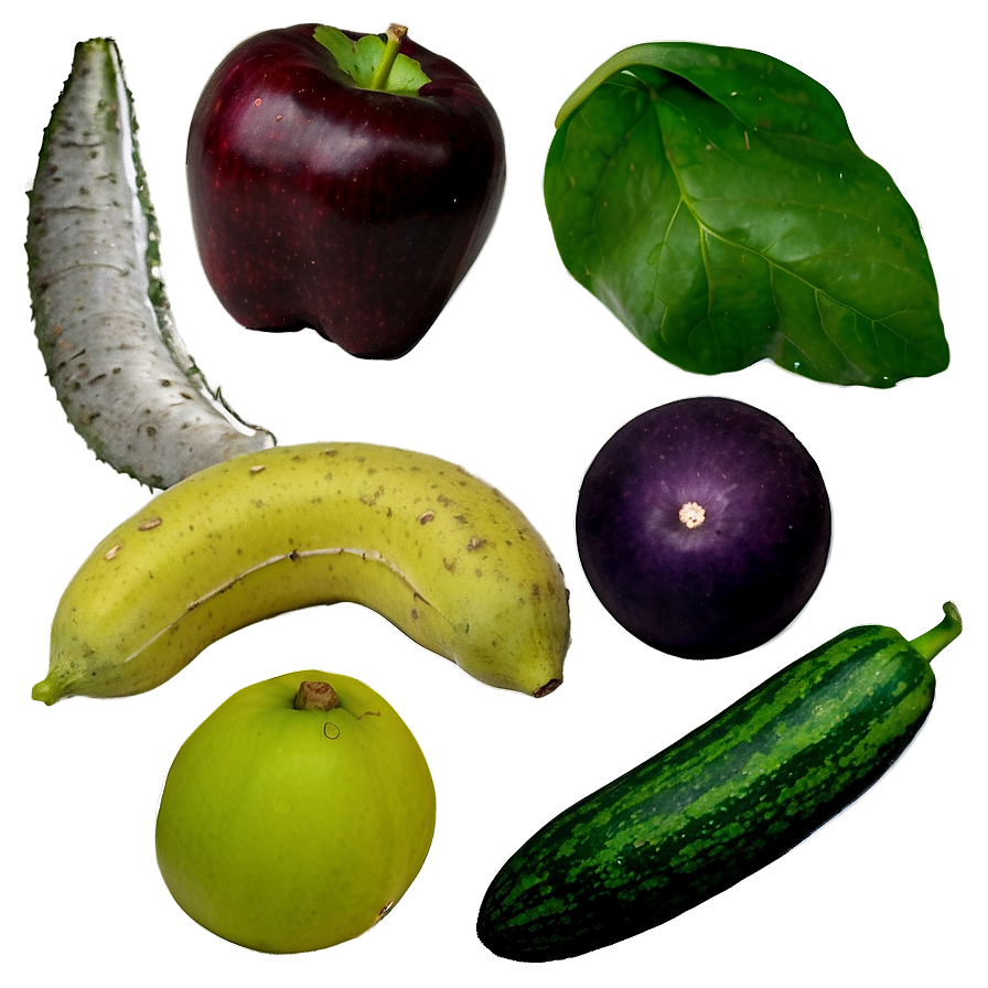 Organic Fruits Vegetables Png Gky