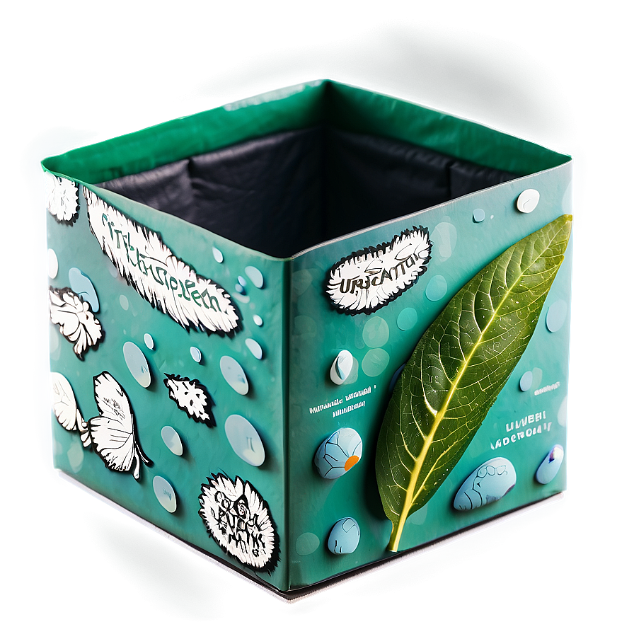 Organic Green Box Concept Png 15