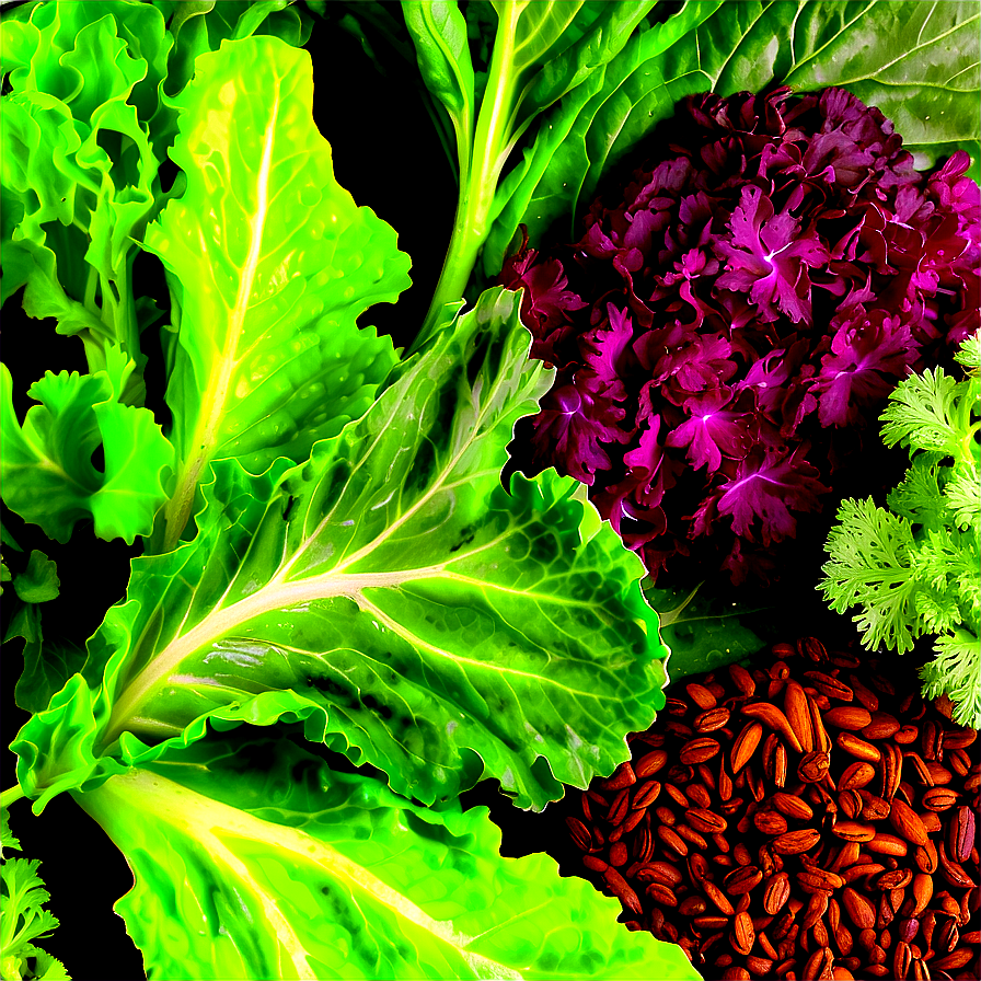 Organic Greens Mix Png Fuc