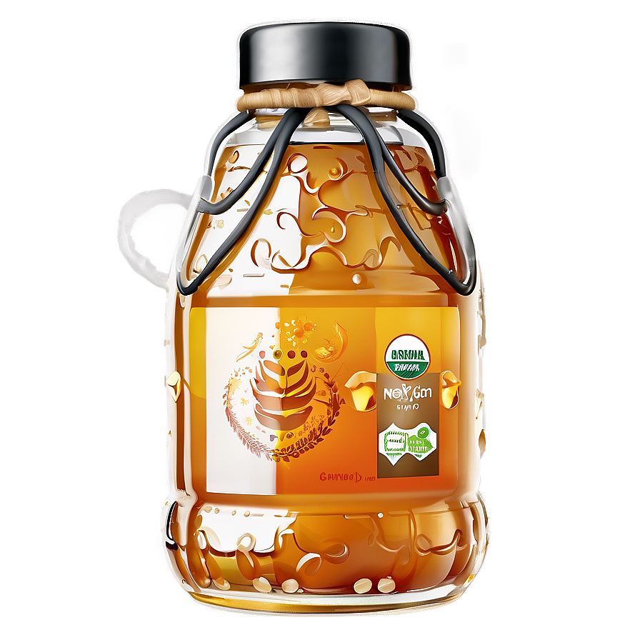 Organic Honey Jar Png Jav