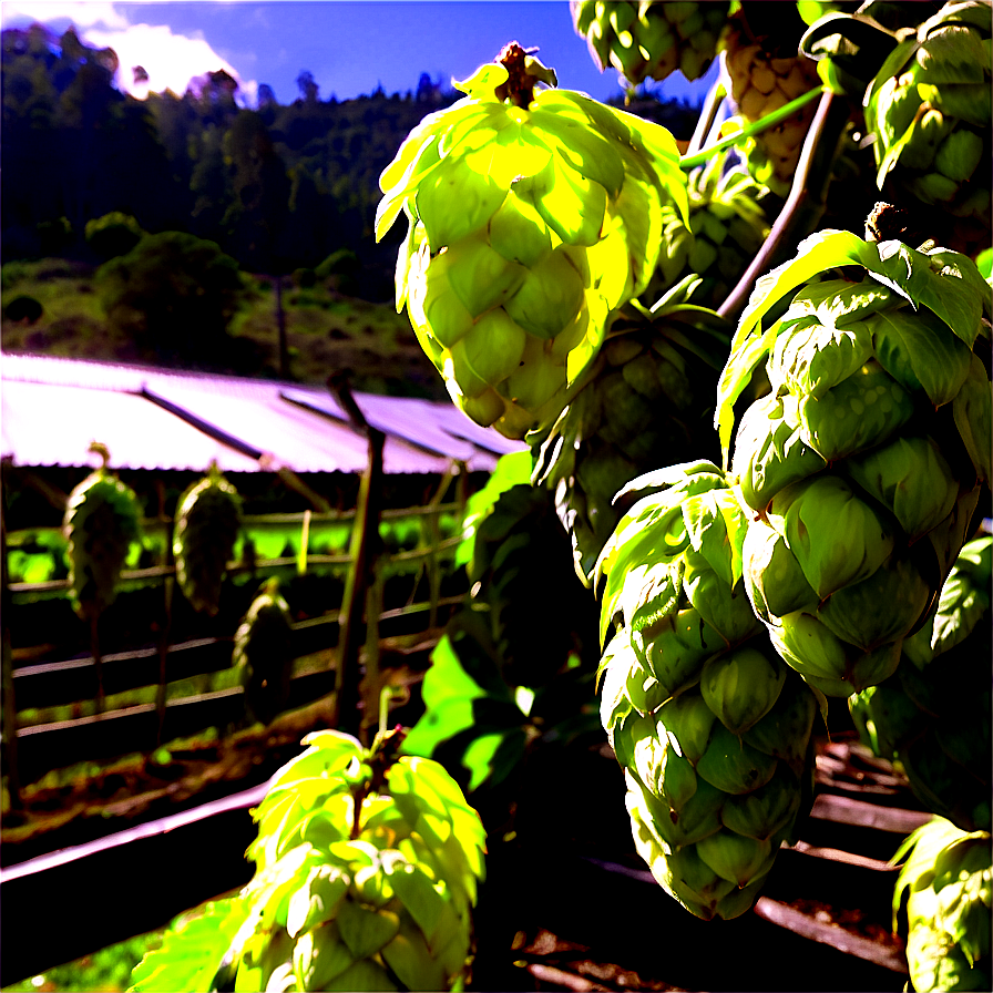 Organic Hops Farm Png 06292024