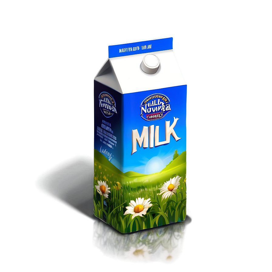 Organic Milk Carton Png 34