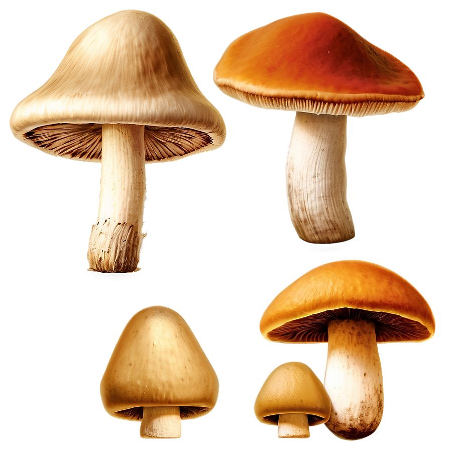 Organic Mushrooms Png 05242024