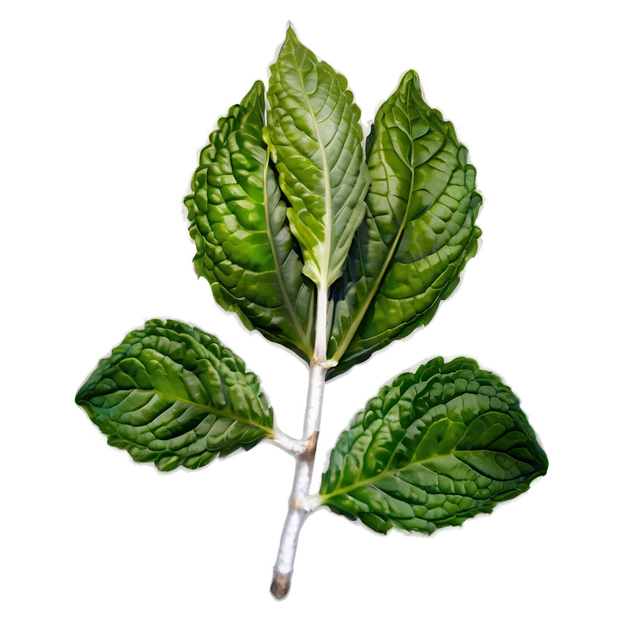 Organic Peppermint Leaves Png Syf