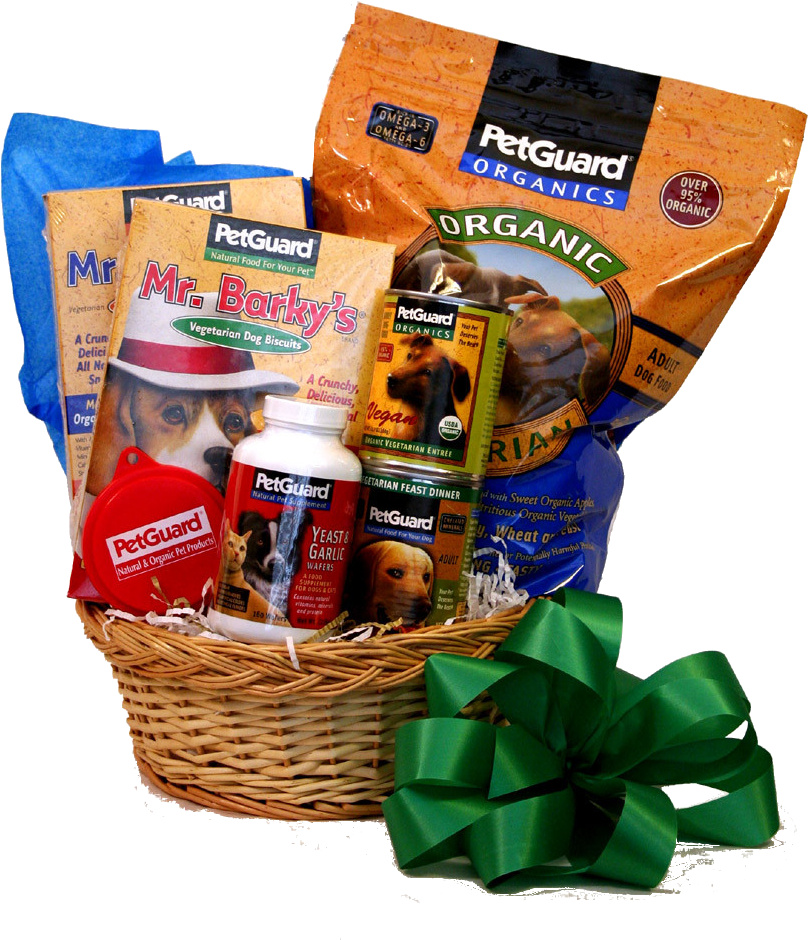 Organic Pet Food Gift Basket