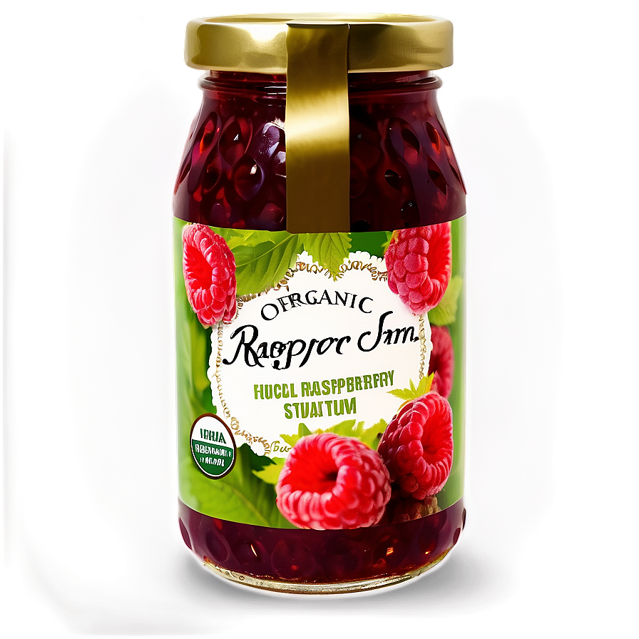 Organic Raspberry Jam Png 35