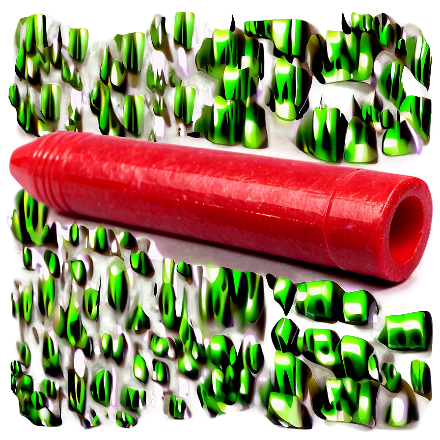 Organic Red Crayon Png 06282024