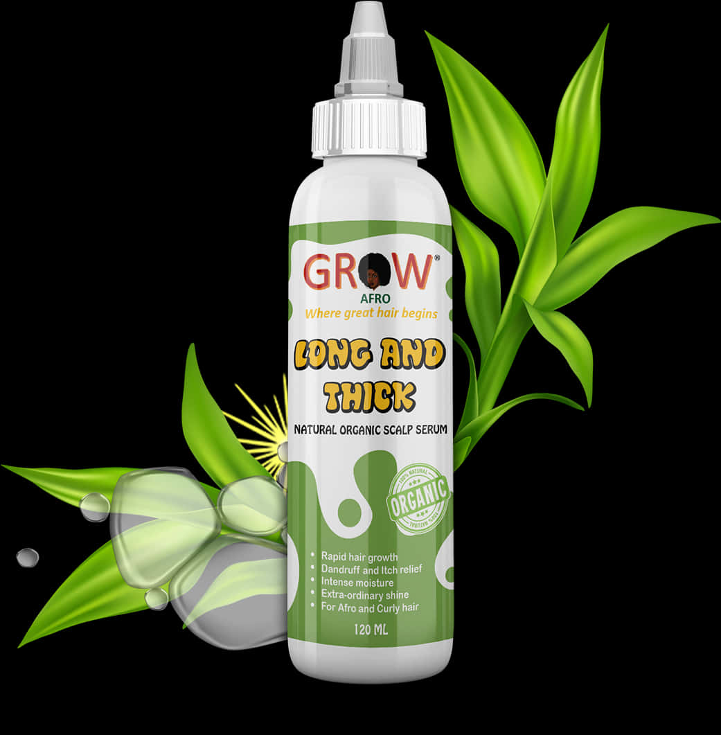 Organic Scalp Serum Long Thick Hair Growth