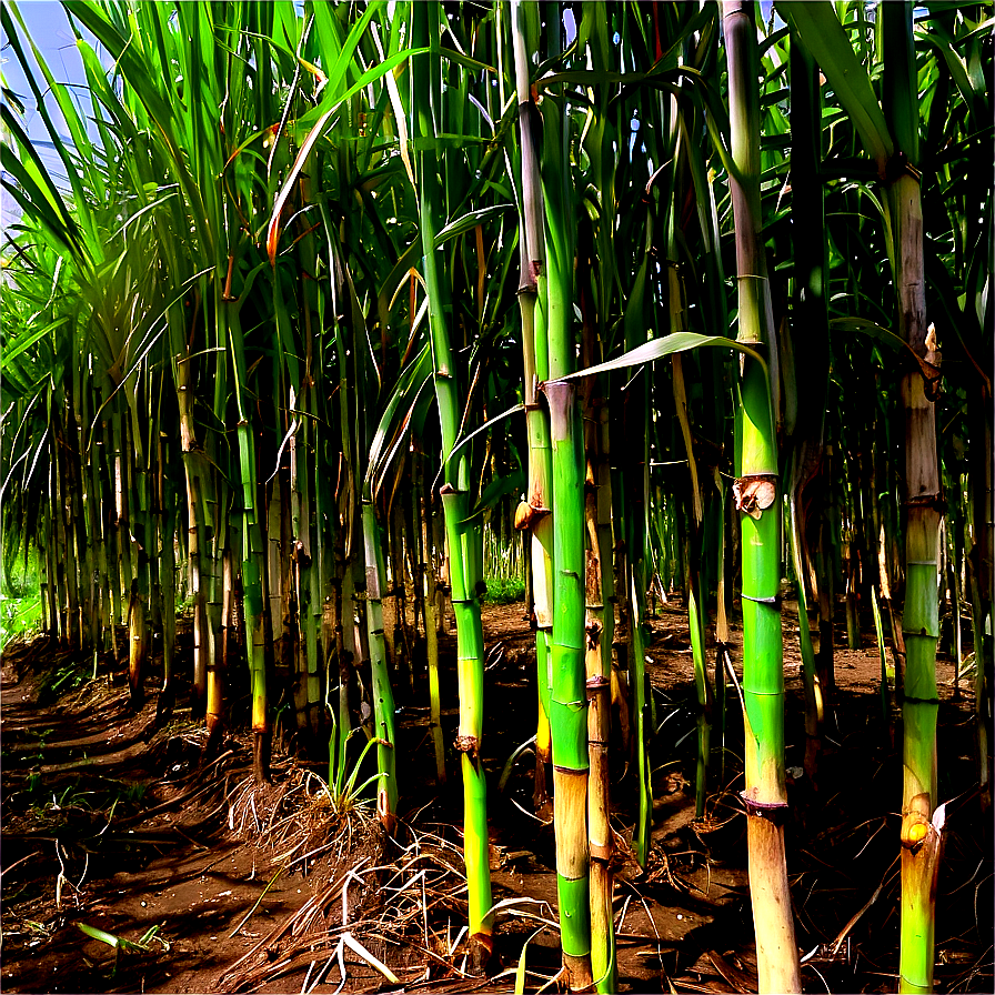 Organic Sugarcane Field Png Lso