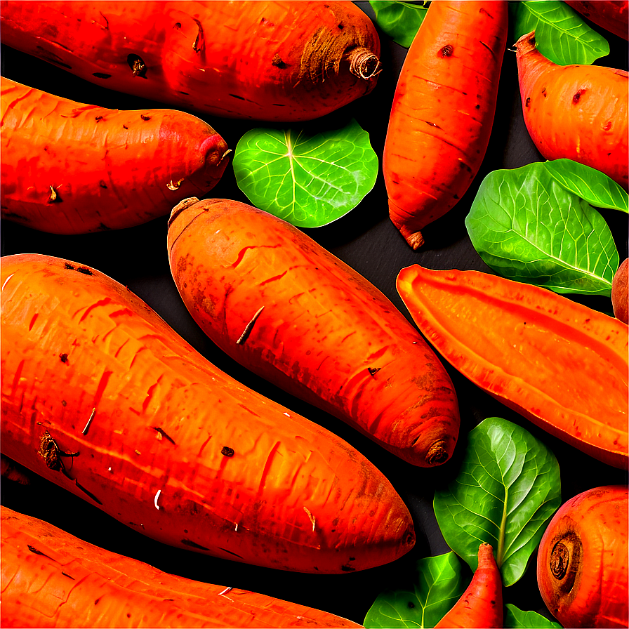 Organic Sweet Potato Png 25