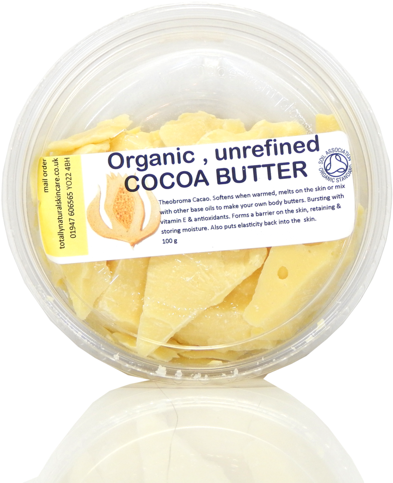 Organic Unrefined Cocoa Butter Container