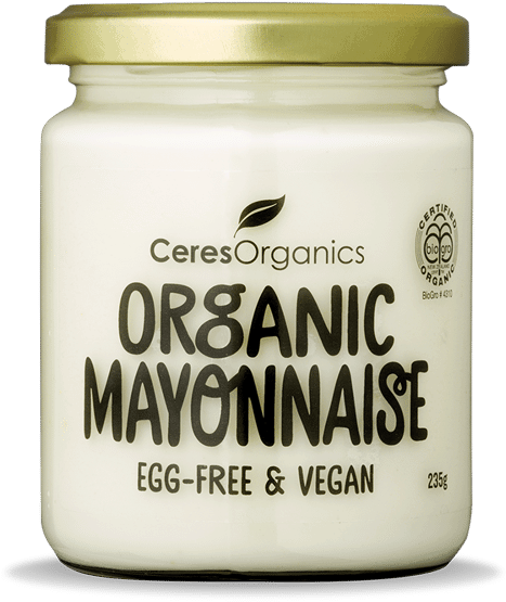 Organic Vegan Mayonnaise Jar