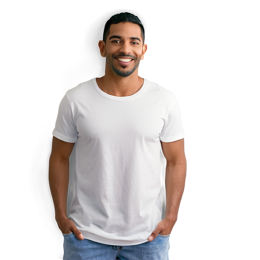 Organic White T-shirt Png 30