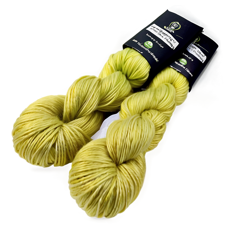 Organic Wool Skein Png 06252024