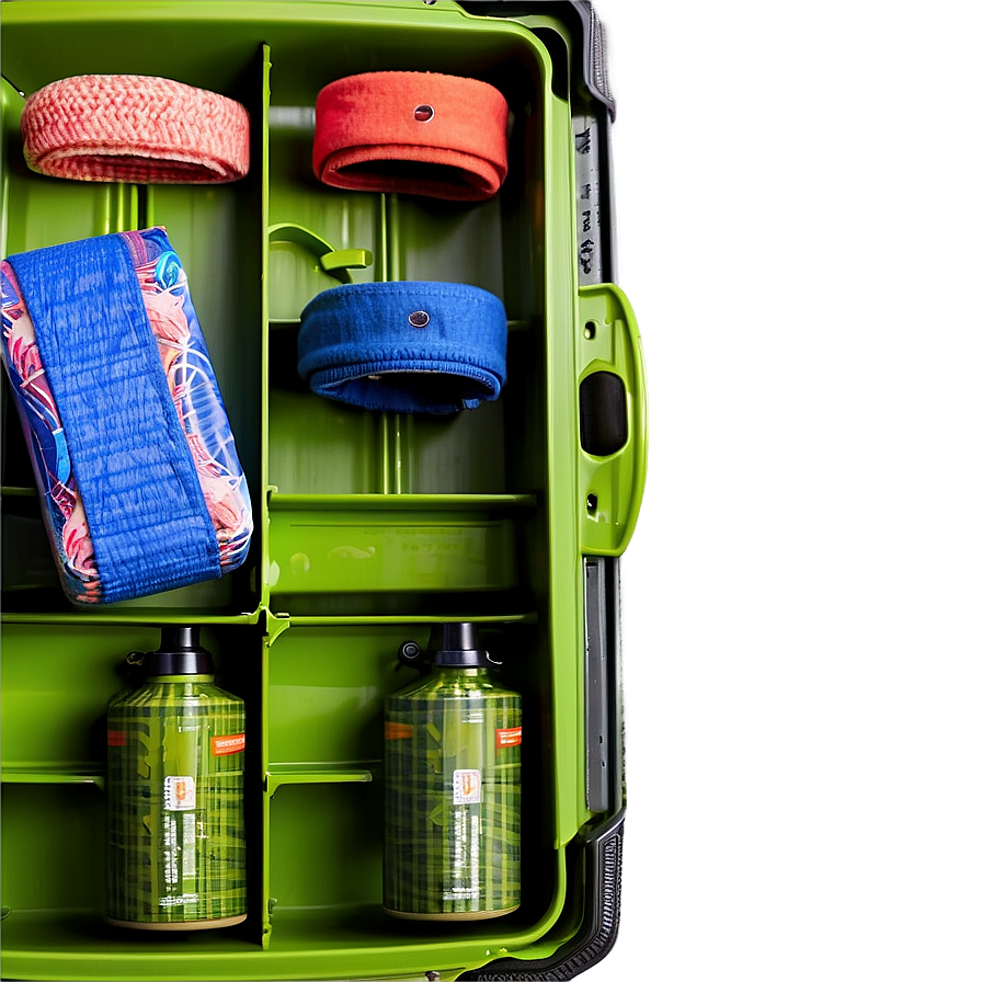 Organized Camping Equipment Box Png 94