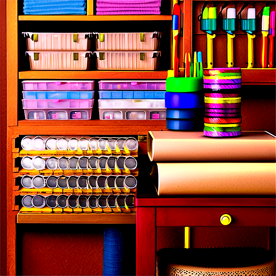 Organized Craft Room Png Bqw47