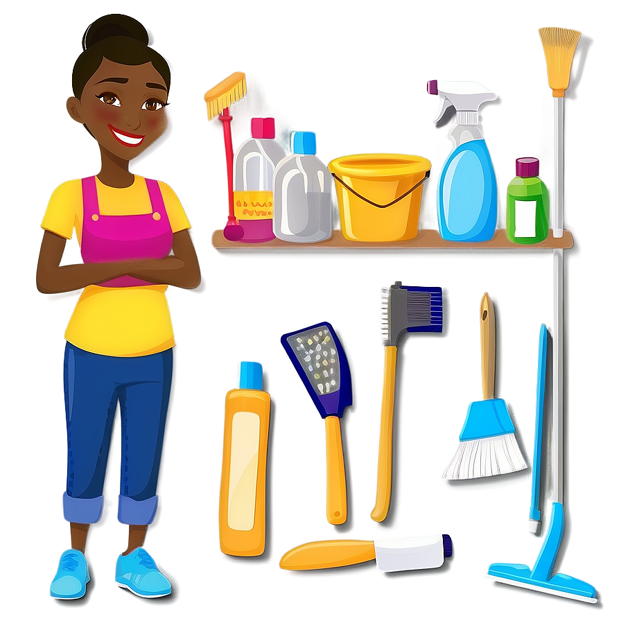 Organized House Cleaner Png Tuv69