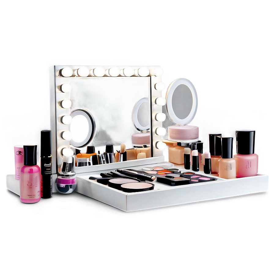 Organized Makeup Vanity Png Vtt38