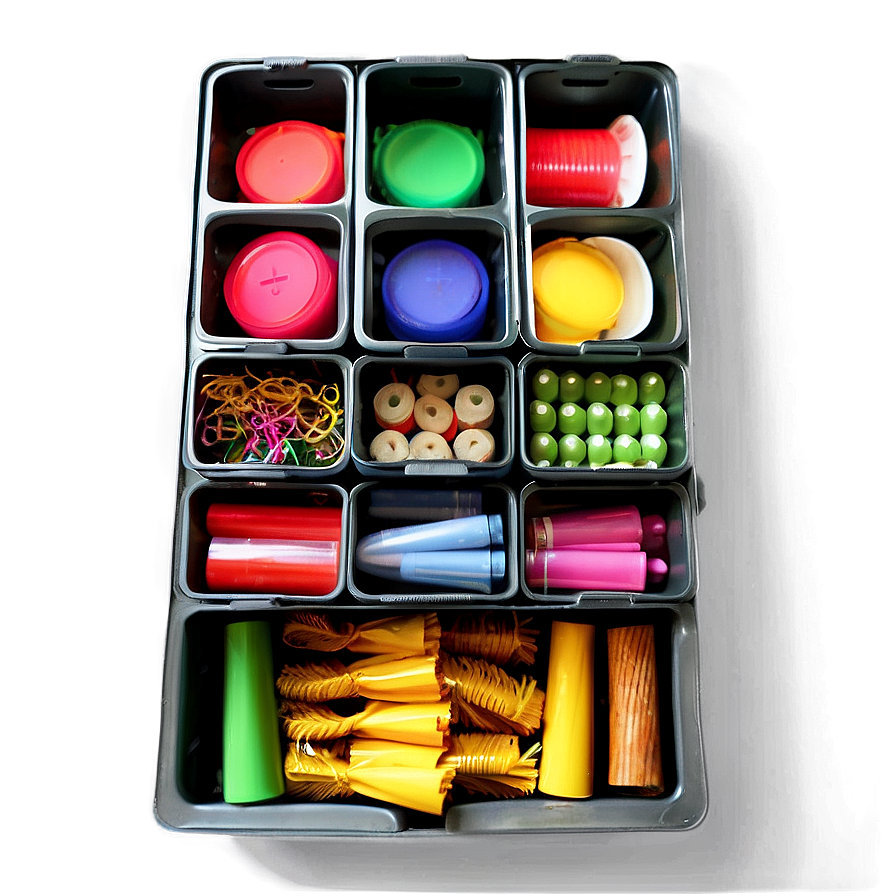 Organized Party Supplies Drawer Png Orx