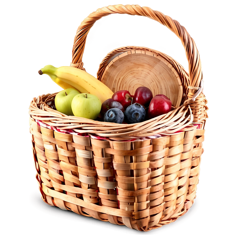 Organized Picnic Basket Png 06212024