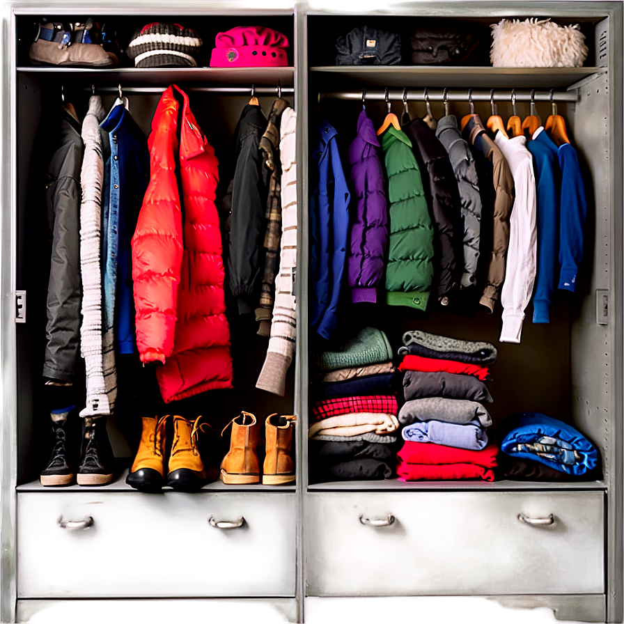 Organized Winter Gear Closet Png 06212024