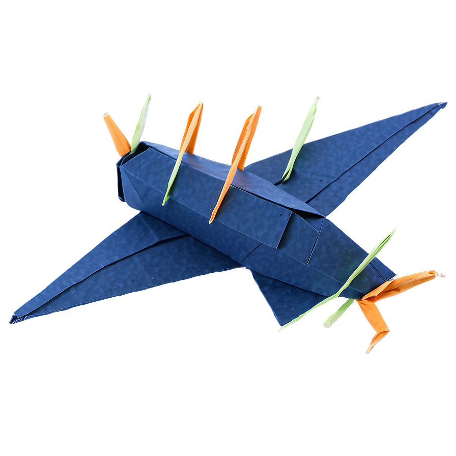 Origami Airplane That Flies Png Pad