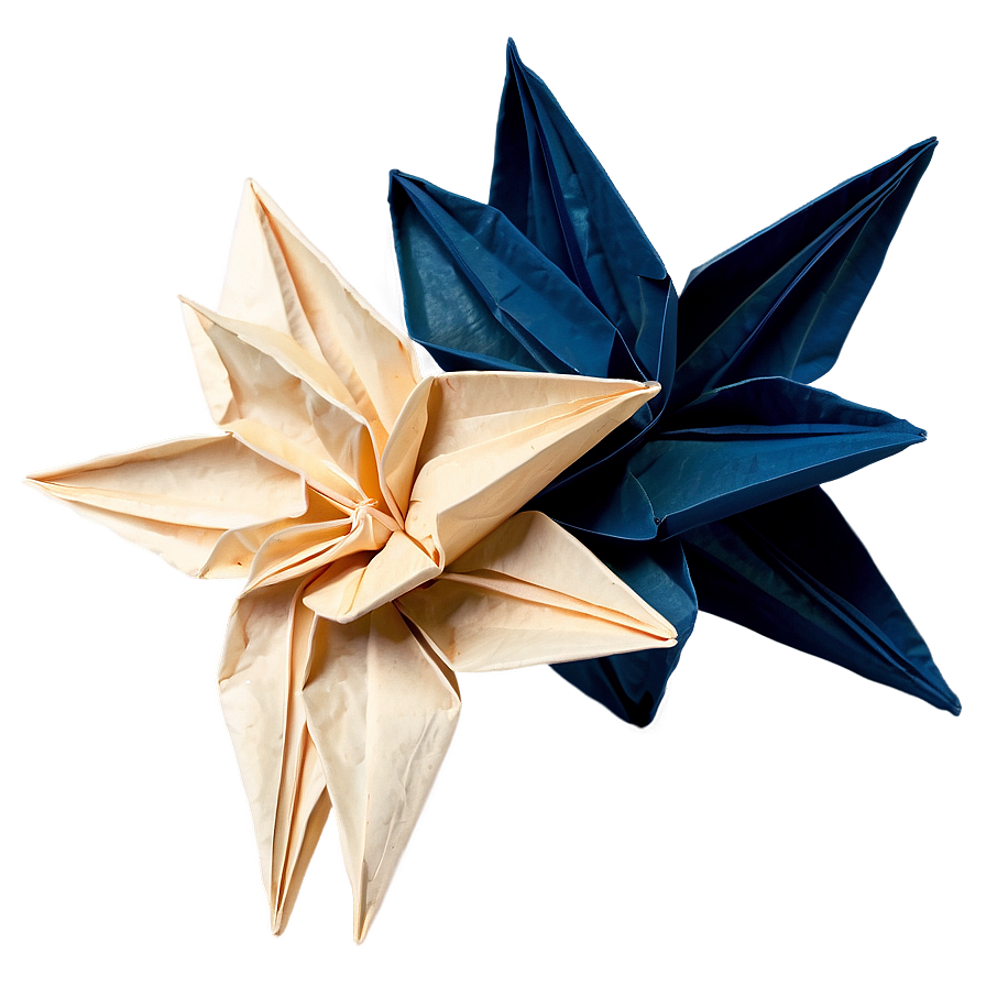 Origami Flower Design Png 94