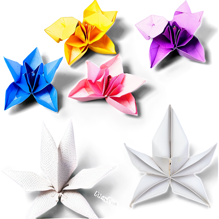 Origami Lily Wedding Decorations Png Dfk