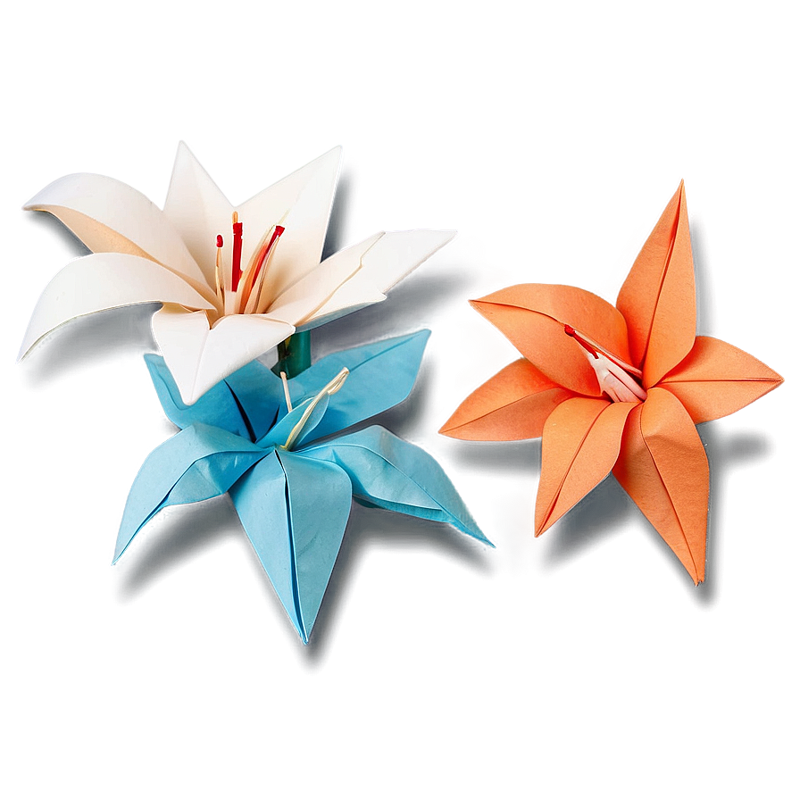 Origami Lily Wedding Decorations Png Ibt82