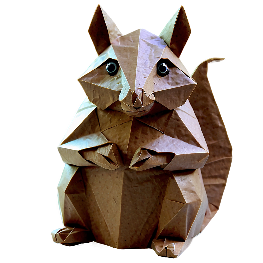 Origami Squirrel Woodland Png Jyy