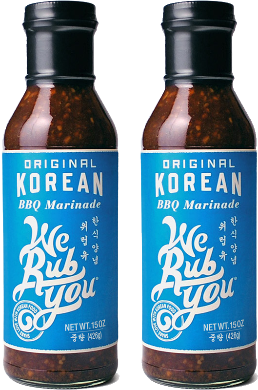 Original Korean B B Q Marinade Bottles