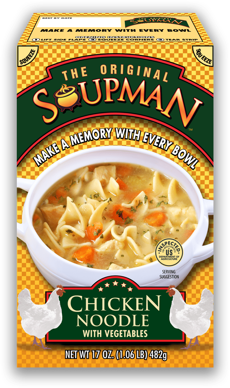 Original Soupman Chicken Noodle Soup Package