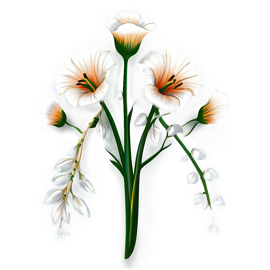 Ornamental Flower Drawing Png 06272024