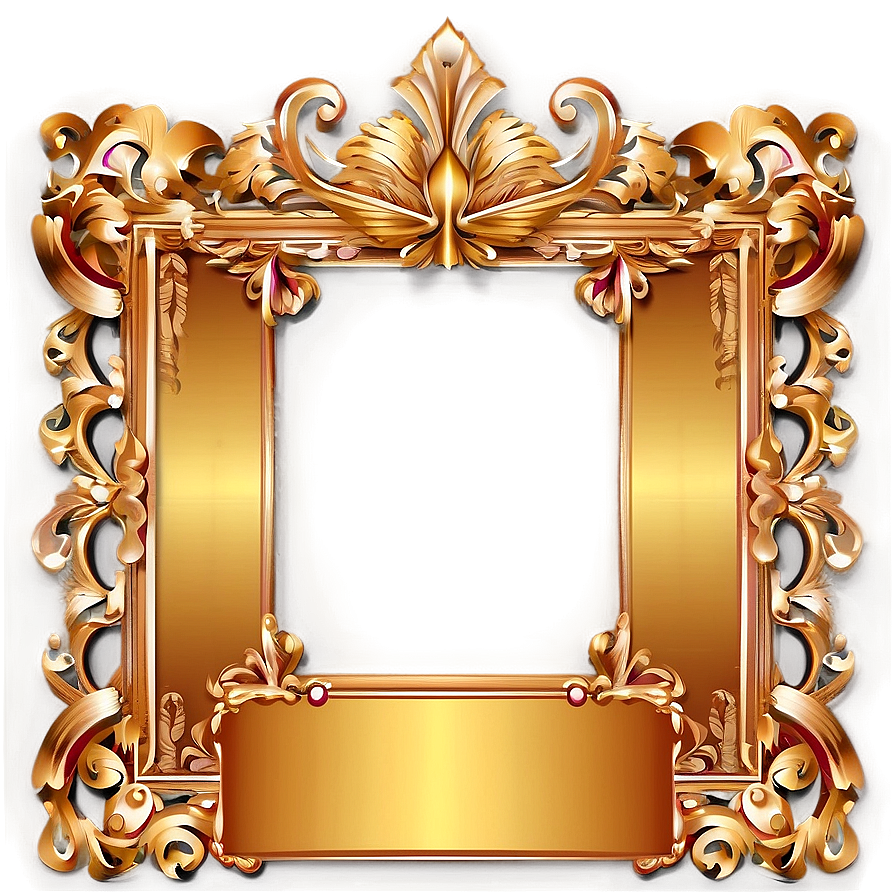 Ornate Certificate Frame Png Hxq2