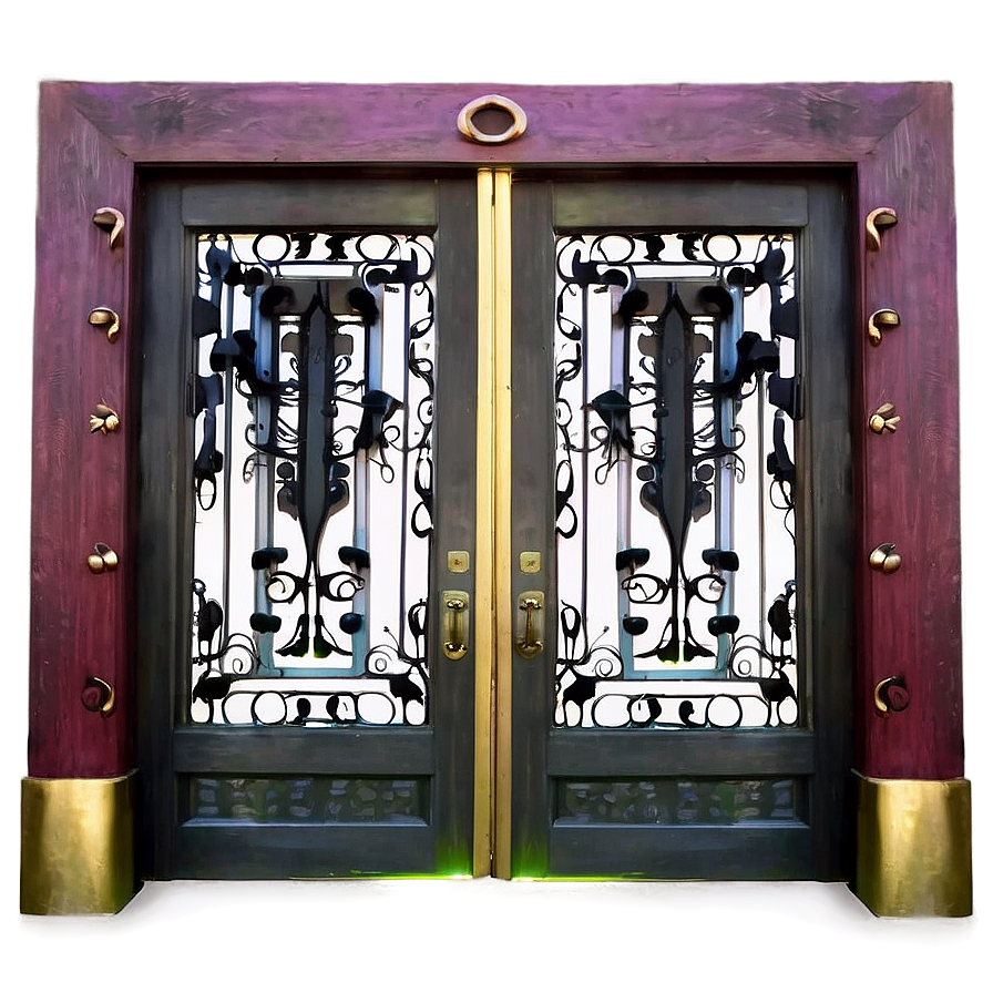 Ornate Double Door Png Mrk5