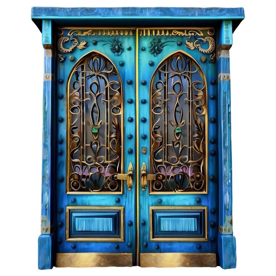 Ornate Double Door Png Pnq