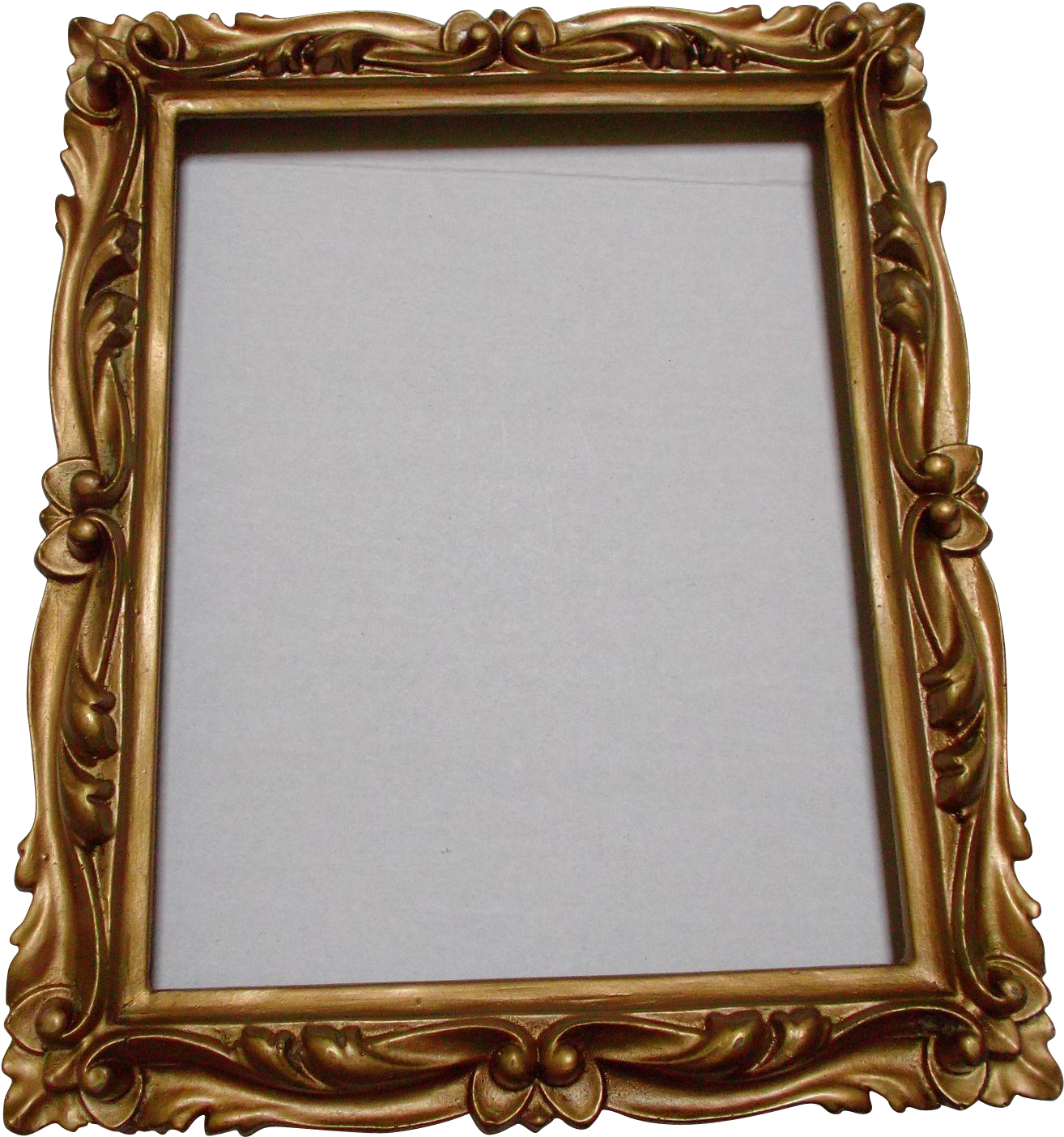 Ornate Golden Wood Frame