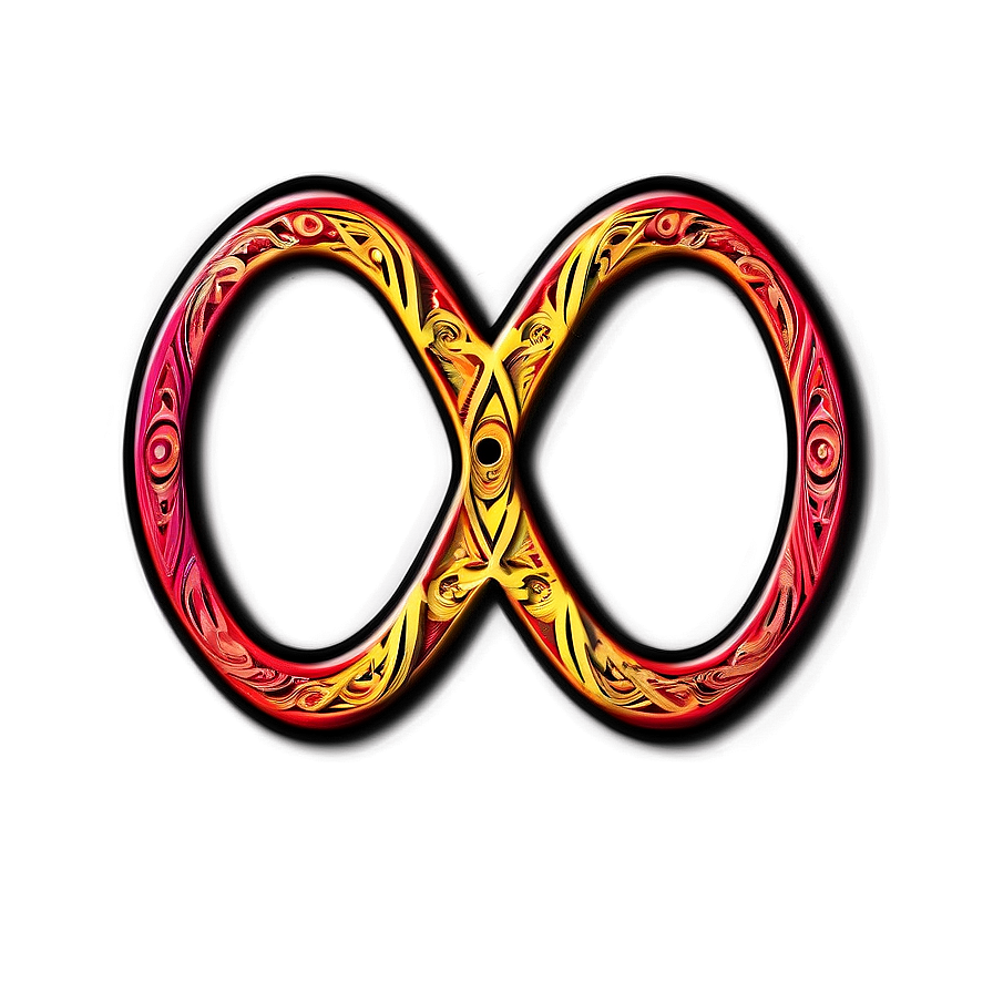 Ornate Infinity Symbol Drawing Png Xbc55