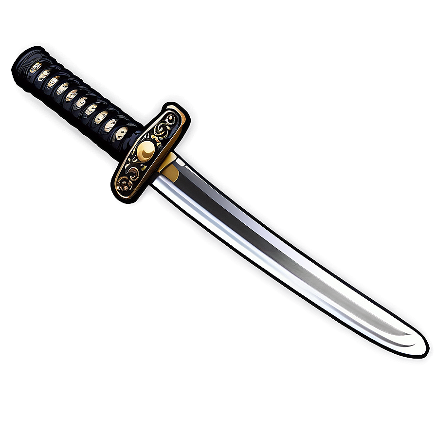 Ornate Katana Png 24