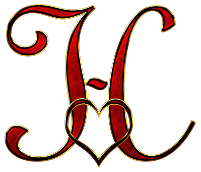 Ornate Letter L Design