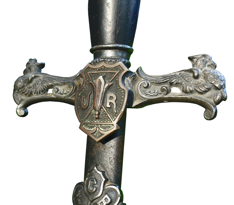 Ornate Sword Hilt Detail