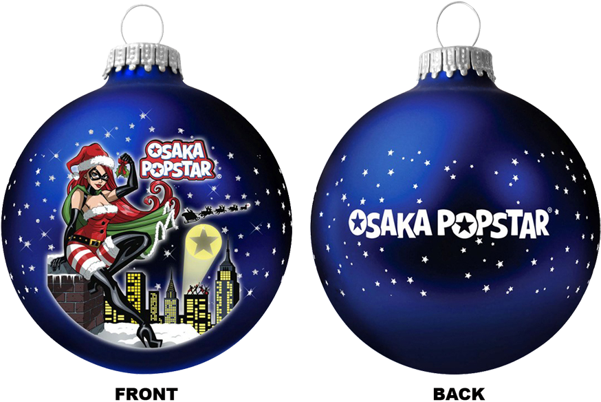 Osaka Popstar Christmas Ornament