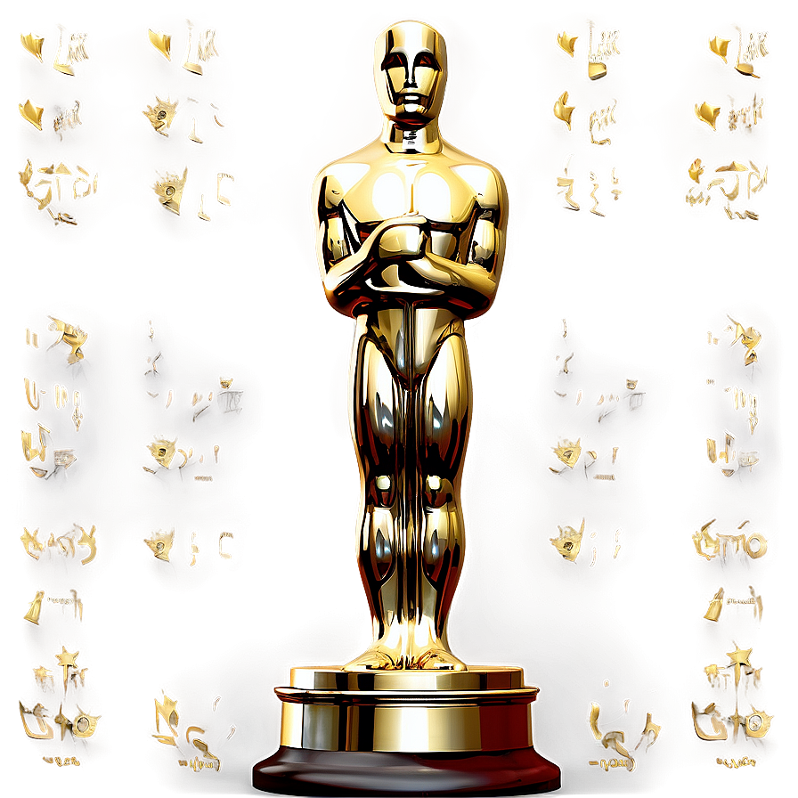 Oscar Award In Hand Png Xtw