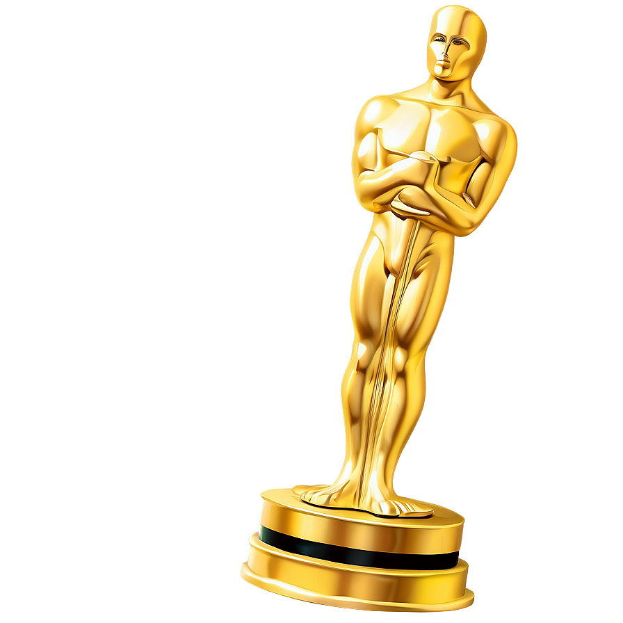 Oscar Award On Pedestal Png 06202024