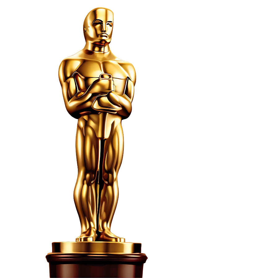 Oscar Statue Outline Png Cdl45