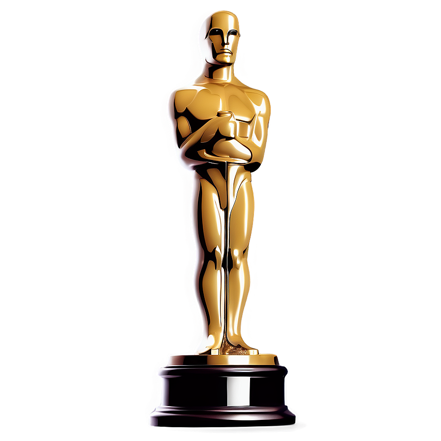 Oscar Statue Outline Png Tlg