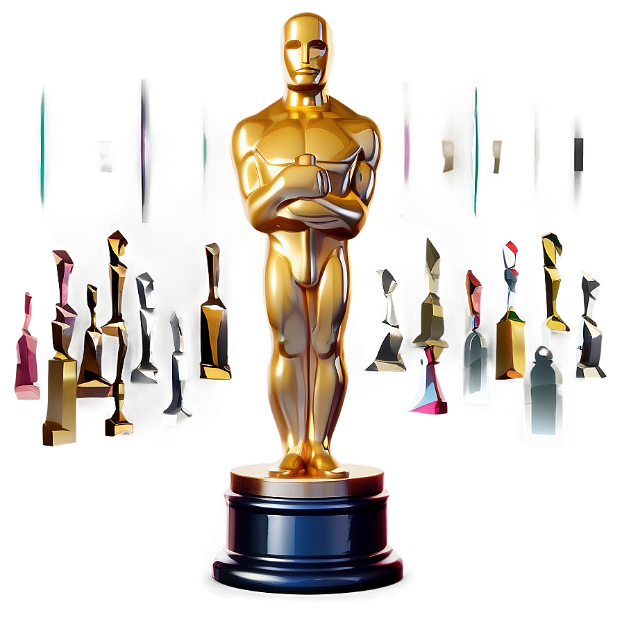 Oscar Statue Png 06202024